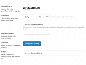 Product Information Management (PIM) - Storage