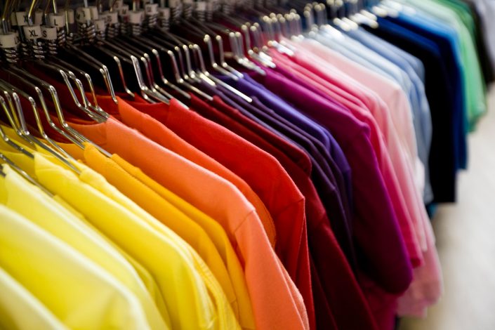 Clothes on a rail Clothes on a rail