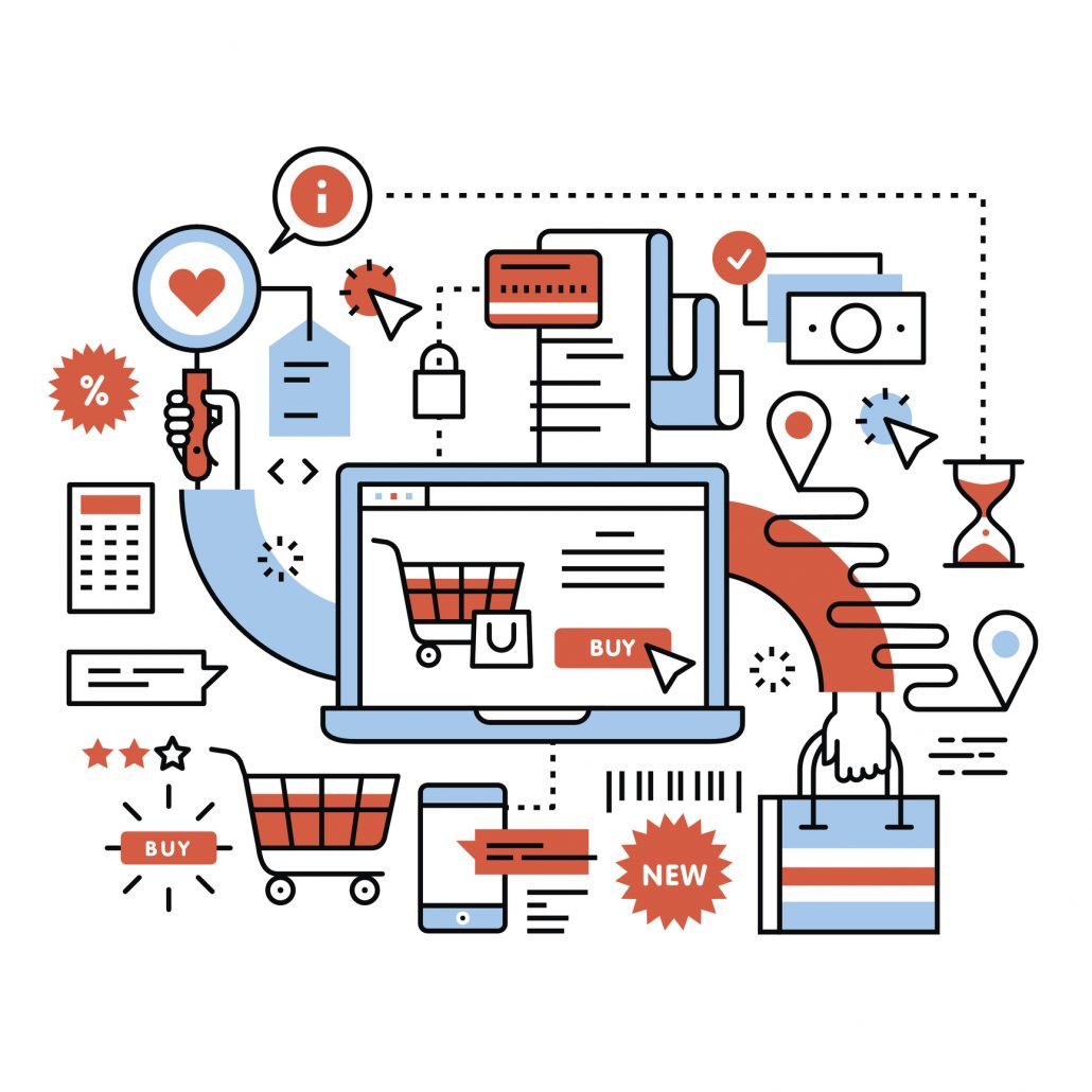 Ecommerce business concept - PIM