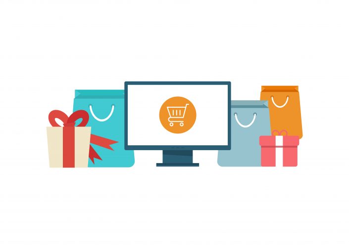 Online shopping – Illustration