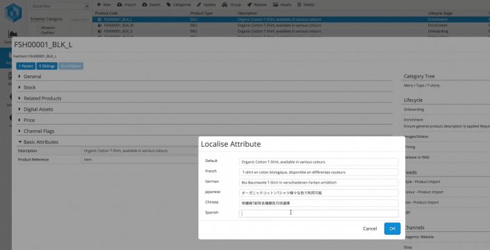 Screenshot Localisation in Pimberly Screenshot Localisation in Pimberly