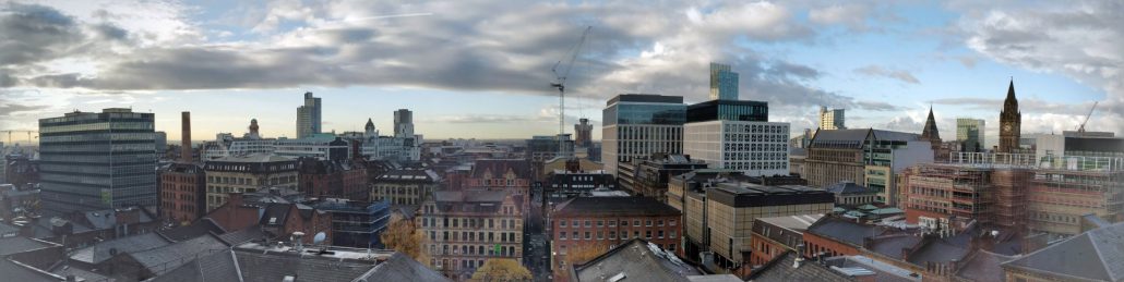 View of Manchester from Pimberly HQ