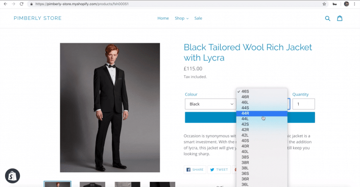 Screenshot Creating an eCommerce Store in Pimberly Screenshot Creating an eCommerce Store in Pimberly
