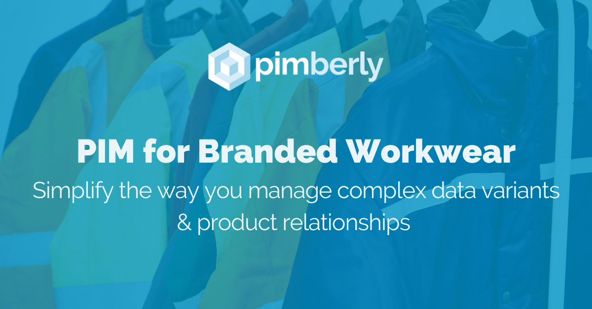 Slide for PIM for branded workwear