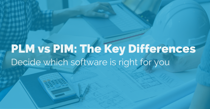 key differences plm and pim software
