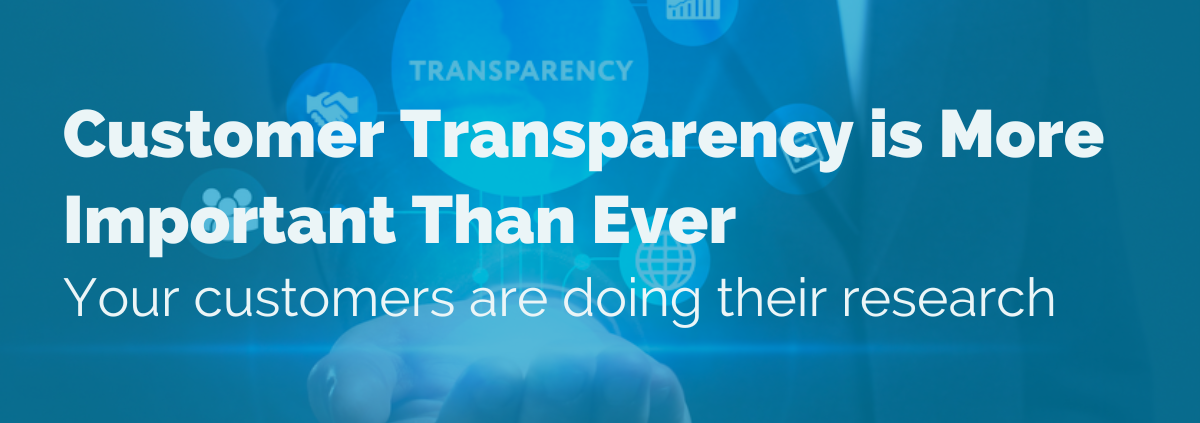 customer transparency