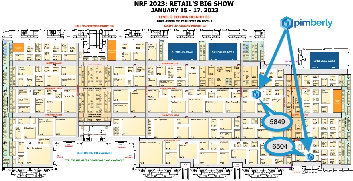 NRF23 floorplan