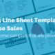 featured image of line sheet template blog