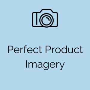 perfect product imagery with a logo