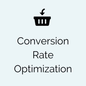Conversion rate optimisation logo