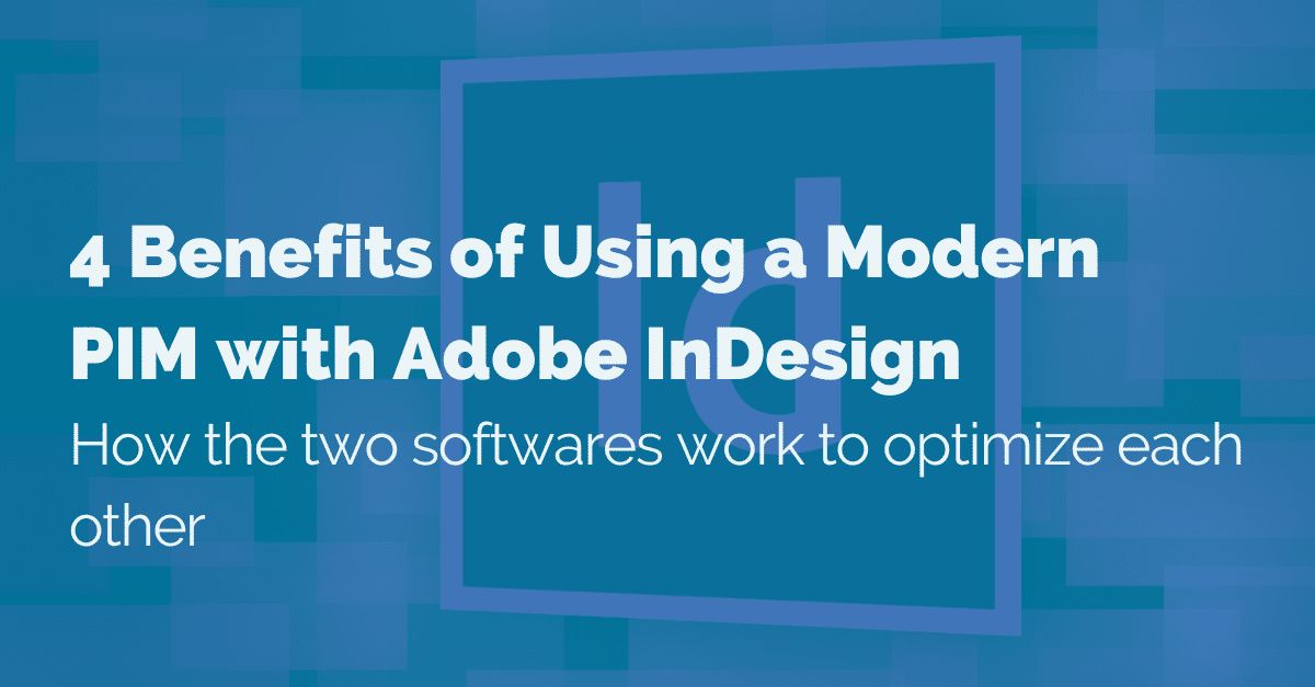 image of pim for adobe indesign