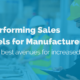 Slide for top sales channels for manufacturers