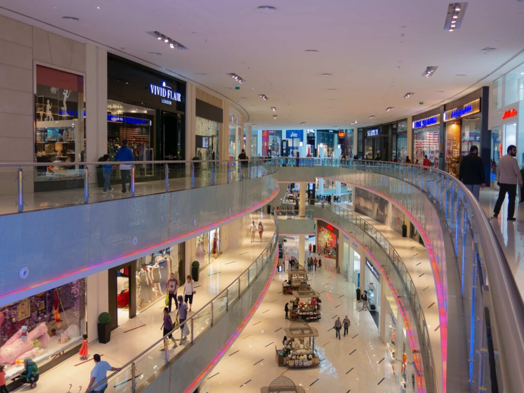 image of shopping mall