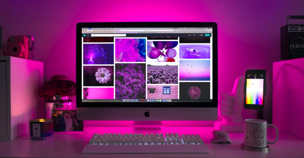 image of colorful mac
