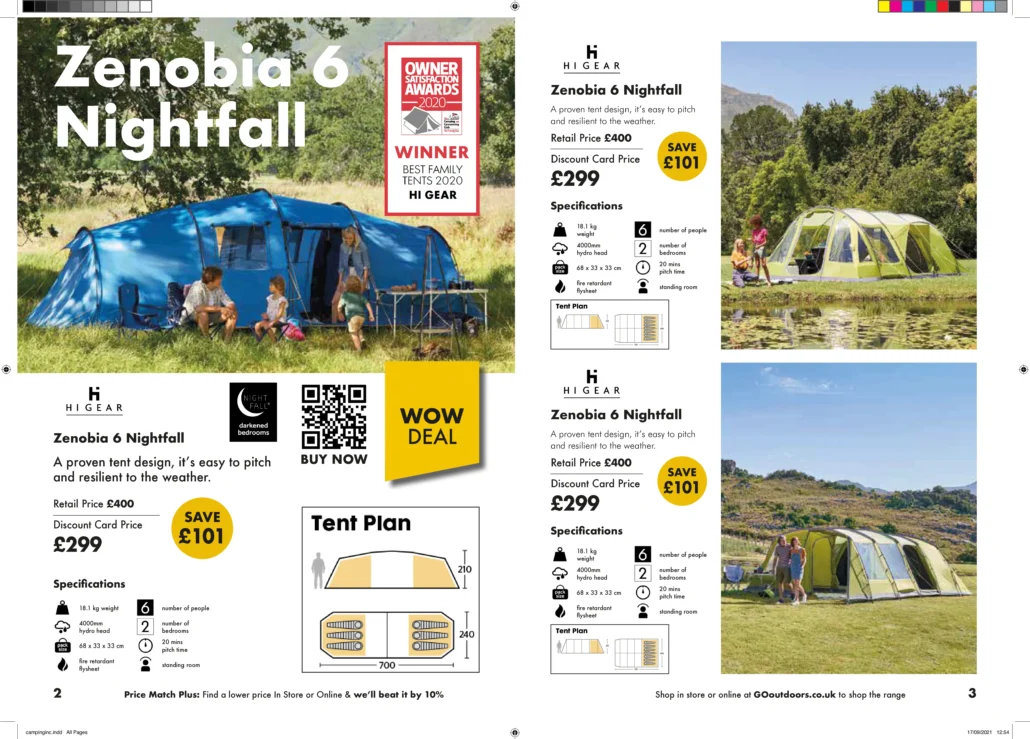 image of tent catalog