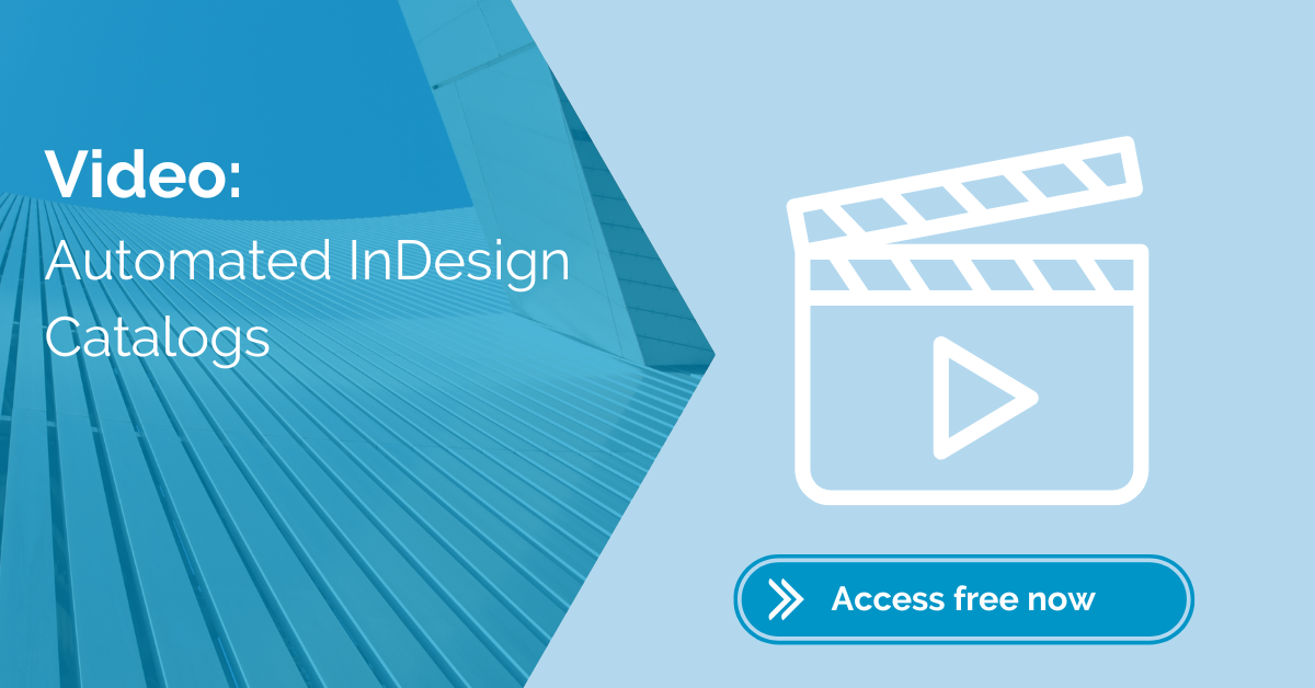 Video: Automated InDesign Catalogs