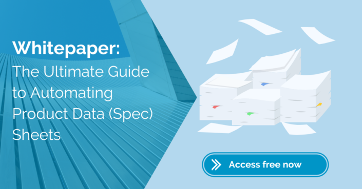 image of automating product data sheets