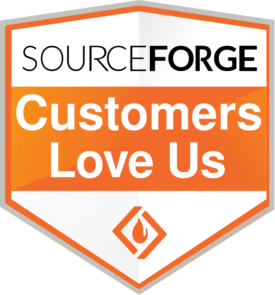 SourceForge Customers Love Us Badge (footer)