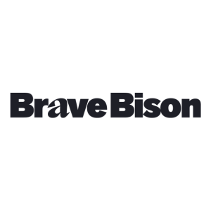 Brave bison logo