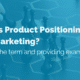 image of product positioning