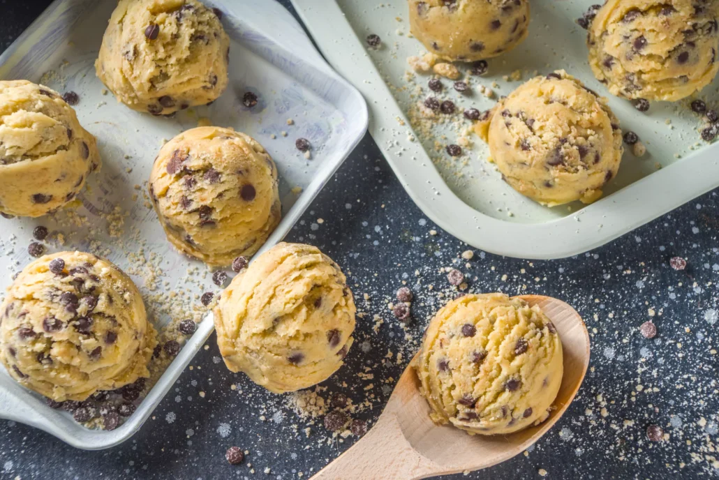 frozen cookie dough balls from chef's warehouse