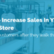 image of increase sales in retail store