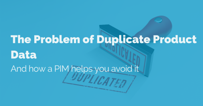 The Problem of Duplicate Product Data
