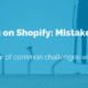 image of selling on shopify