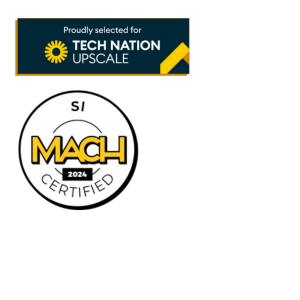 Pimberly is proudly selected for TECH NATION UPSCALE, and MACH 2024 SI Certified