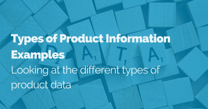 image of types of product information examples