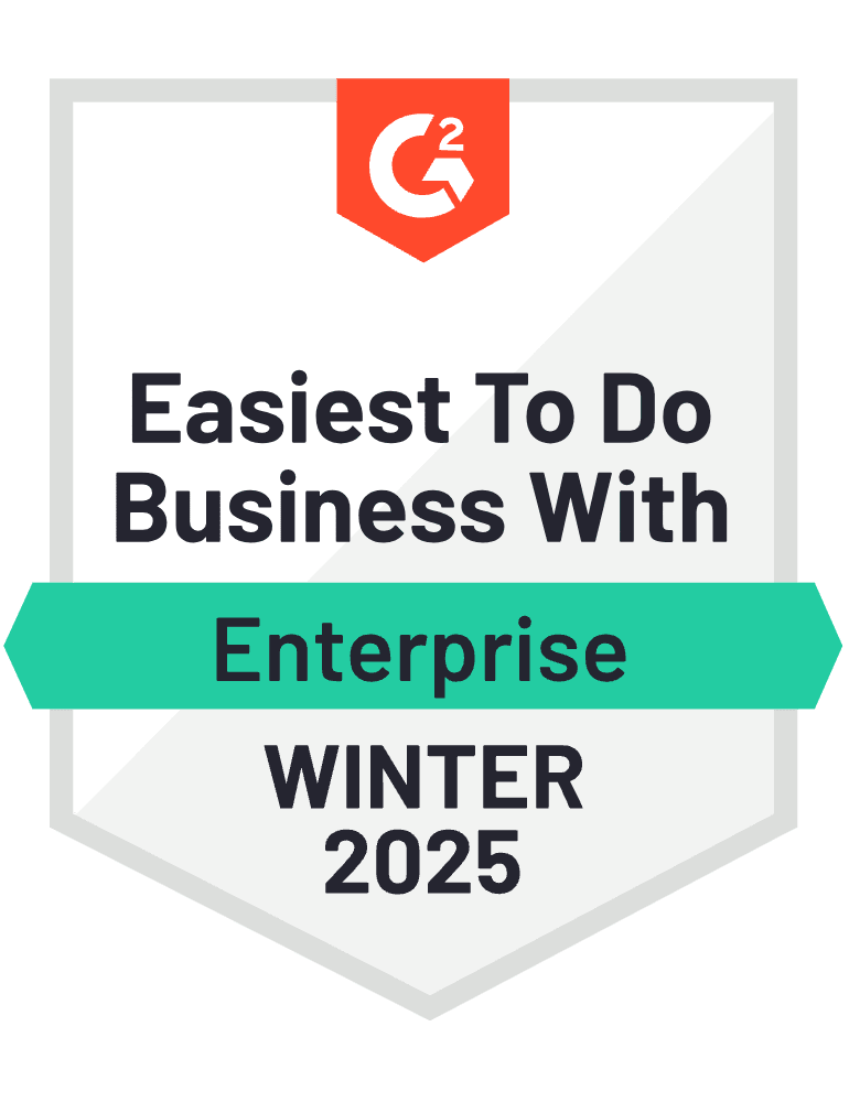 Easiest to Do Business With Enterprise Winter 2025