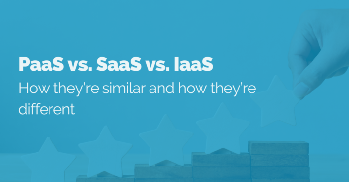 image of paas saas iaas