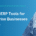 Top 10 ERP Tools for Enterprise Businesses