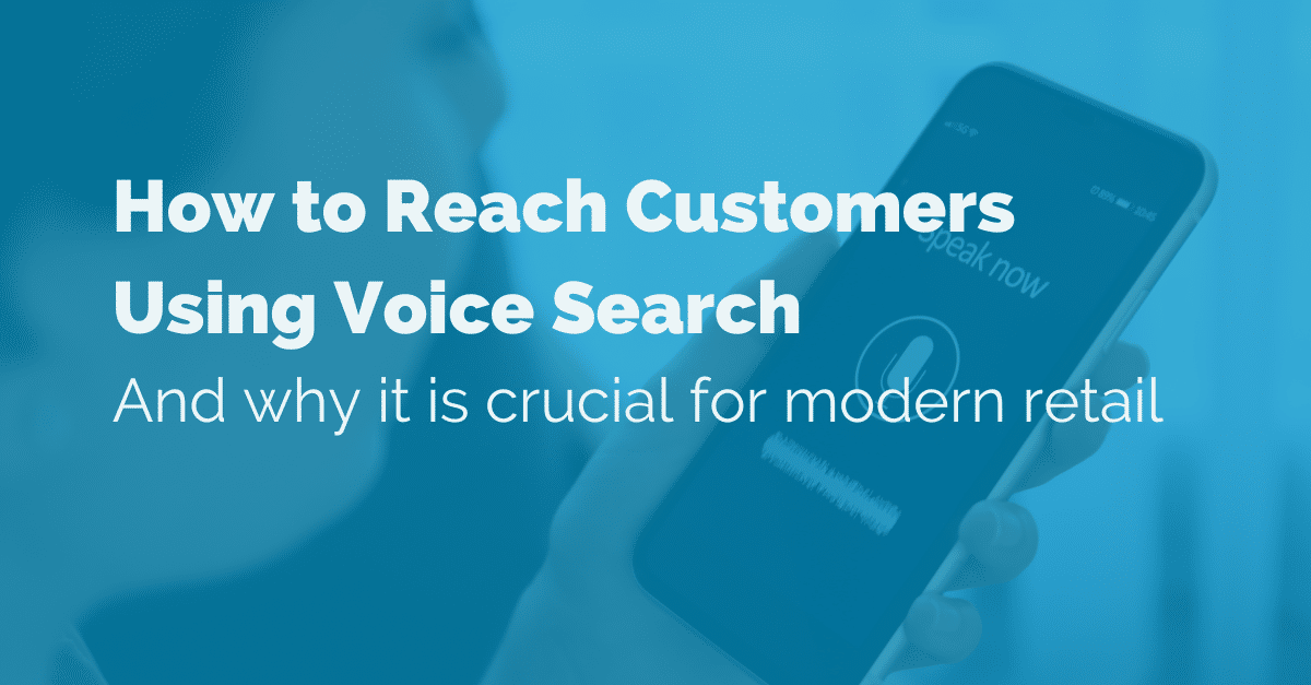 image of how to reach customers using voice search