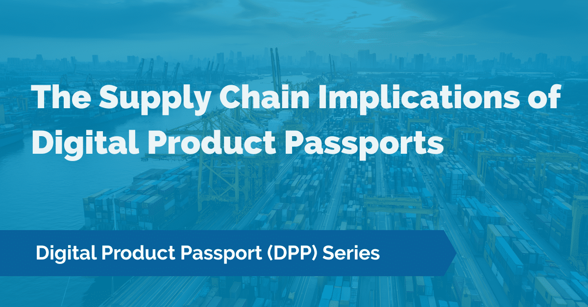 image of DPP supply chain implications