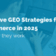 image of effective geo strategies
