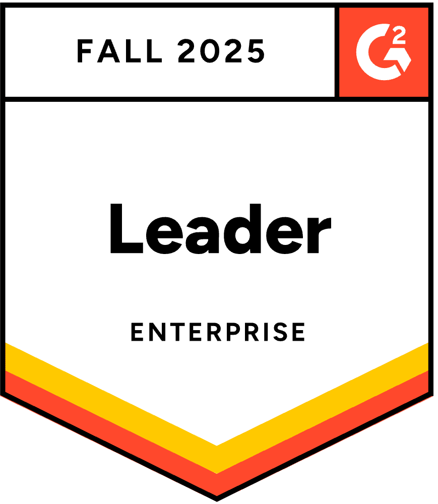 G2 Fall 2025 Enterprise Leader Badge