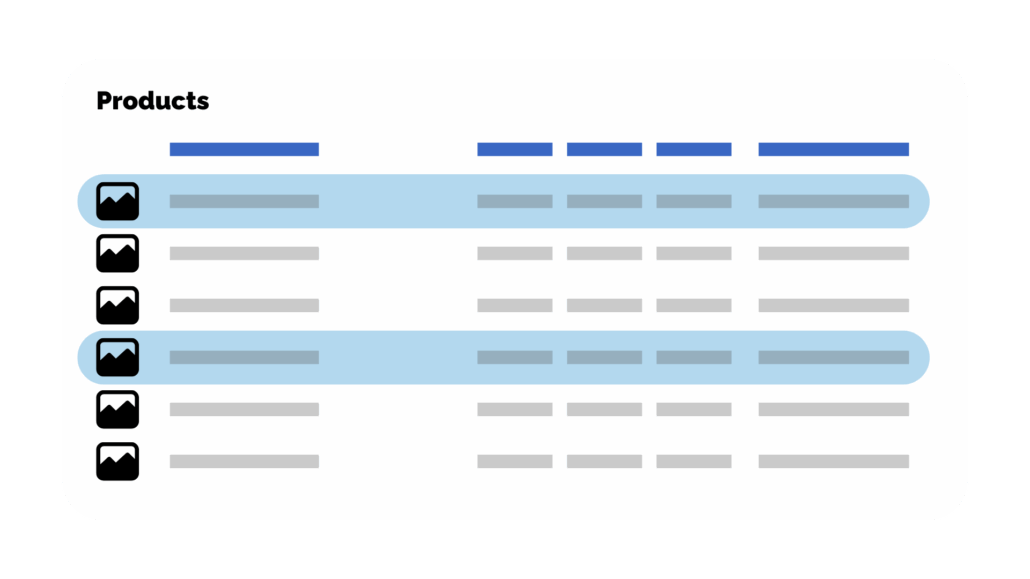 image of product descriptions