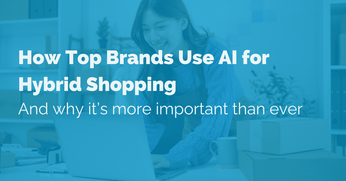 image of ai for hybrid shopping