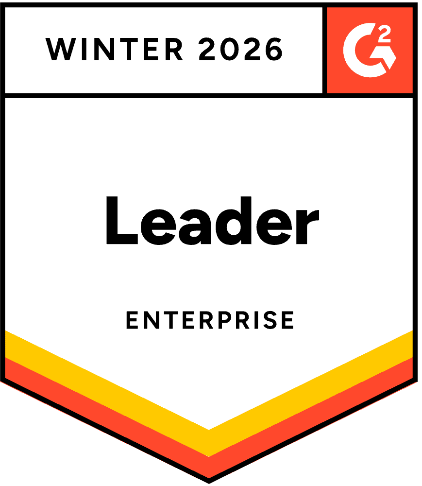 G2 Winter 2026 Enterprise Leader badge for Product Information Management